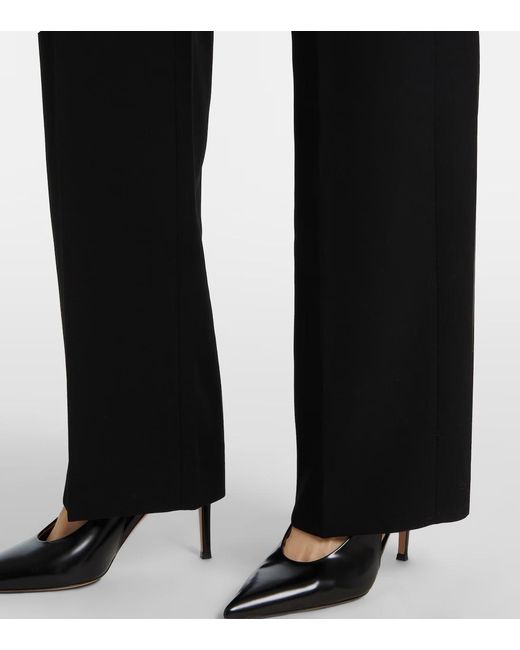 Wardrobe NYC Black Straight-Leg Casual Pants