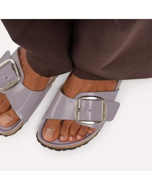 Birkenstock Brown Madrid Buckle-Fastening Sandals