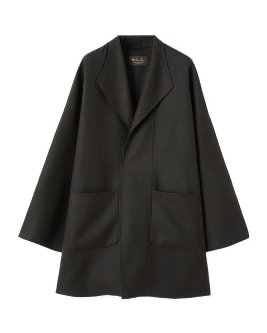 Loro Piana Black Jeff Coat