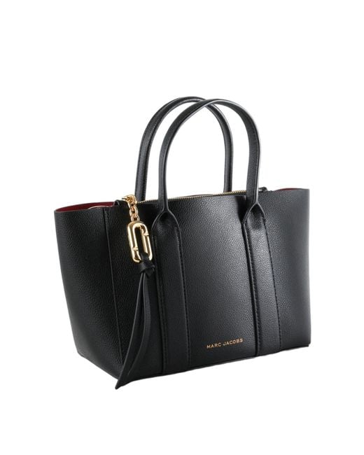 Marc Jacobs Black Pop J Marc Small Work Tote