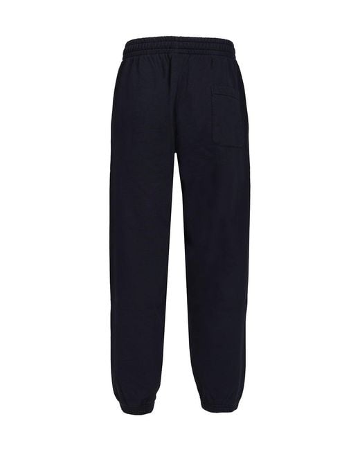 Drole de Monsieur Blue Elastic Waist Casual Pants for men