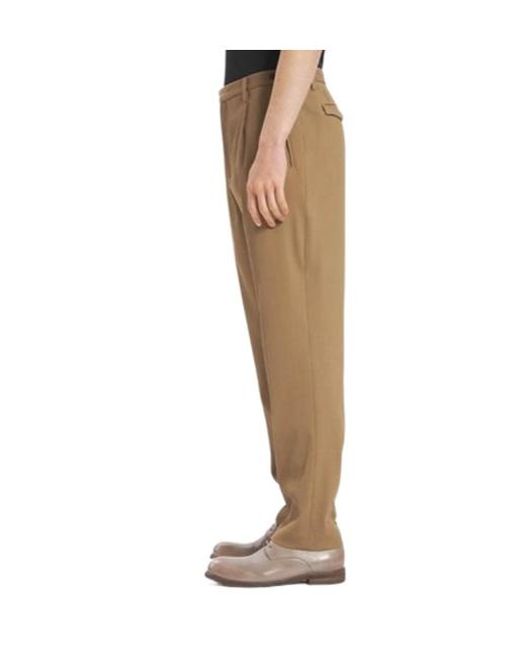 Barena Natural Tailored Barrel Leg Trousers for men