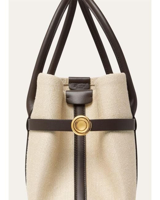 Loro Piana Natural Ghiera Small Shopper