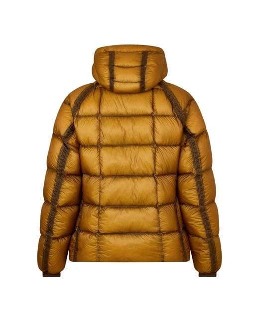 C P Company Yellow Simple Coat for men