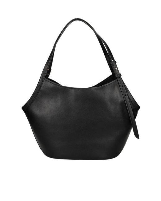 Kate Spade Black Deco Tulip Tote Bag