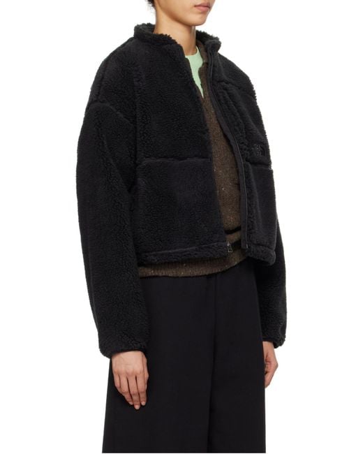 The North Face Black Logo-Embroidered Zipped Jacket