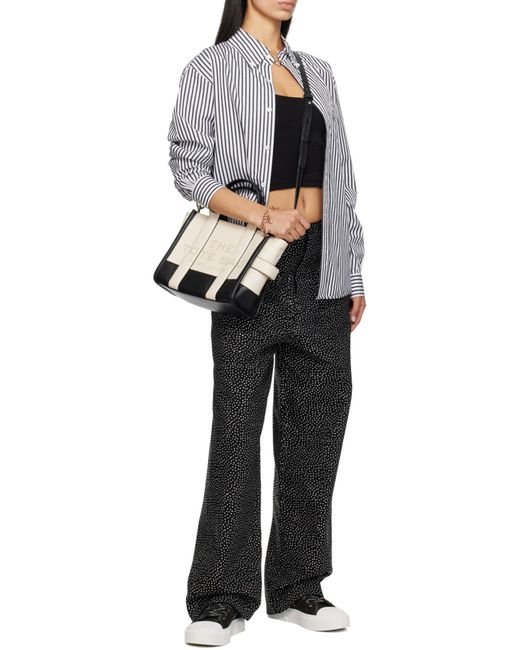 Marc Jacobs Natural The Colorblock Mini Tote Bag