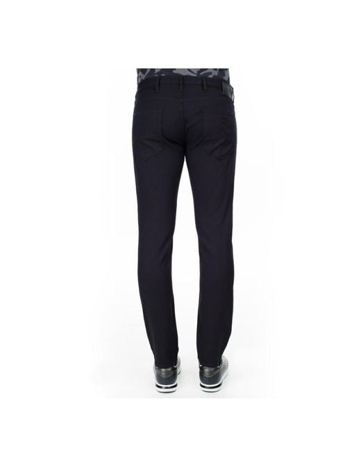 Armani Jeans Blue Logo Jeans for men