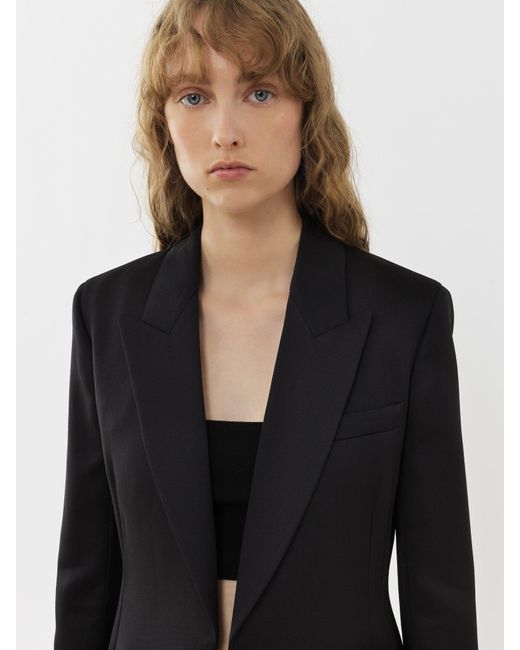Chloé Black Chloé Single-Breasted Tailored Jacket
