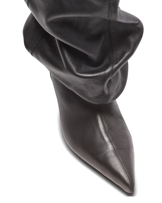 Balmain Black Wedge Ankle Boots