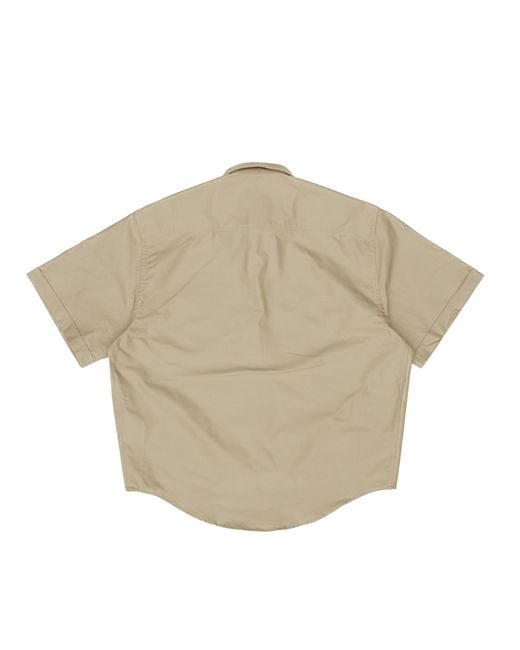 AMI Natural Chemise Boxy Shirt for men
