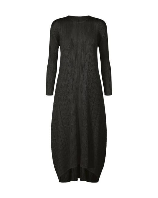 Pleats Please Issey Miyake Black Pleats Please Issey Miyake Monthly Colors October Dress