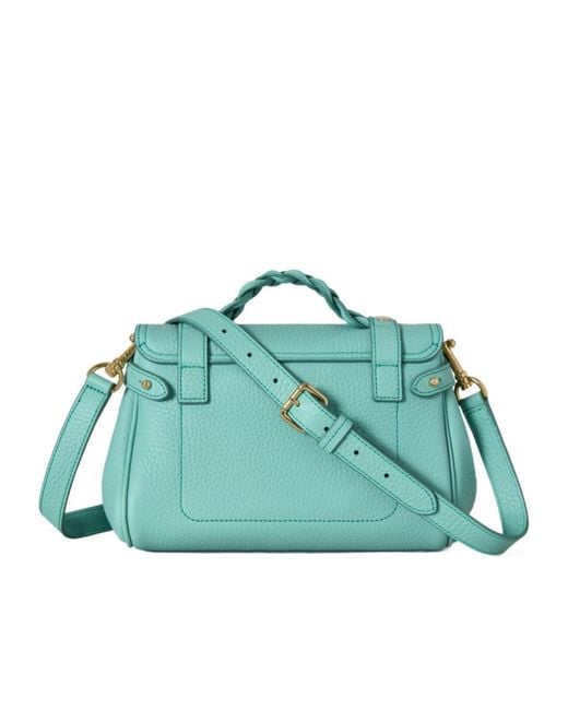 Mulberry Green Alexa Mini Shoulder Bag