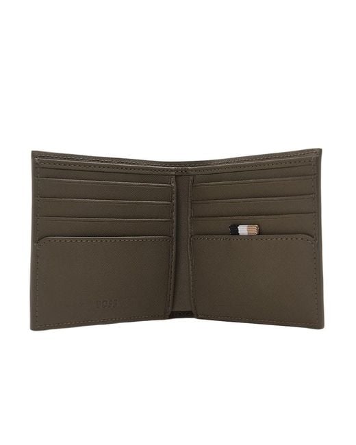 Boss Brown Bifold Wallet for men