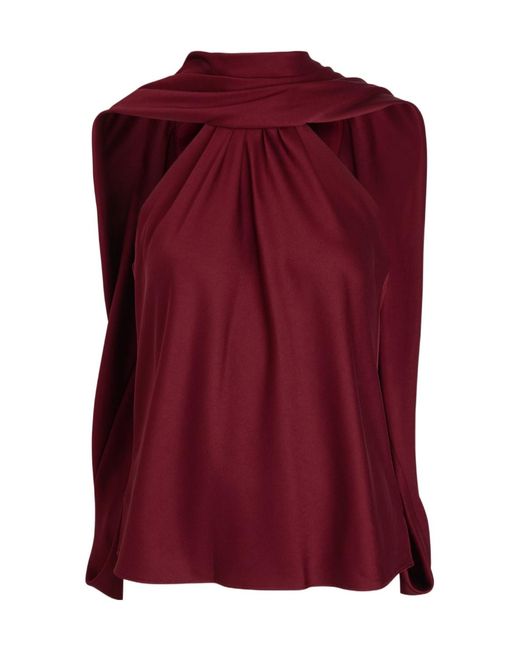 Jonathan Simkhai Purple Satin Top