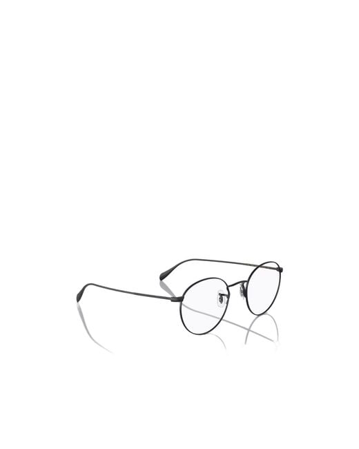 Oliver Peoples White Artemio-R Pantos-Frame Glasses for men