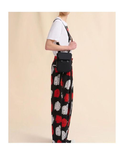 Marni Black Cityscape Iphone Holder for men