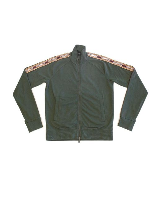 DSquared² Green Long-Sleeved Casual Jacket for men