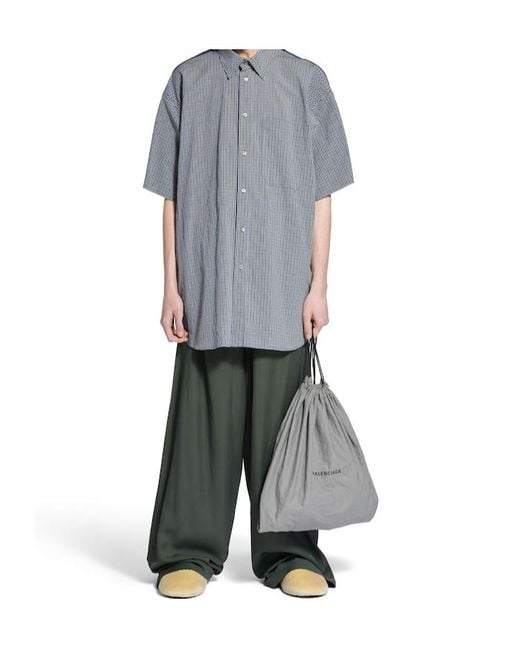 Balenciaga Green Tailored Tracksuit Pants for men