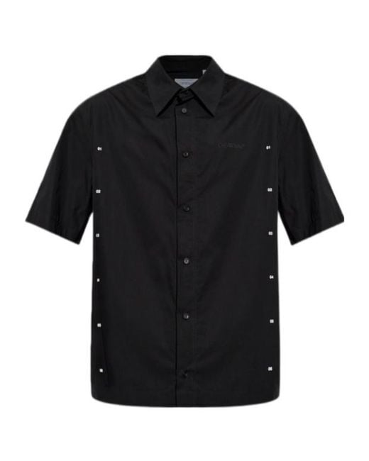 Off-White c/o Virgil Abloh Black Shirt With Logo for men