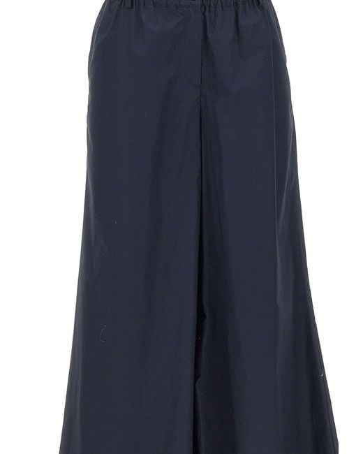 Kaos Blue Wide-Leg Palazzo Pants