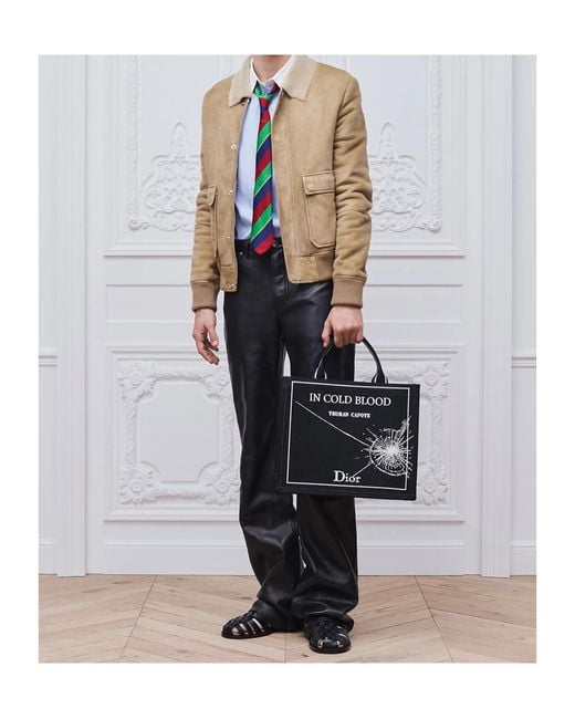 Dior Blue Shirt With Embroidery for men