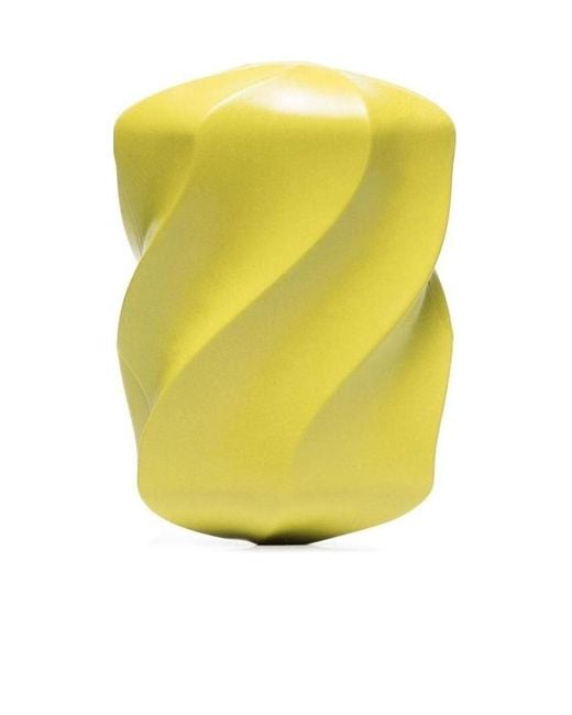Bottega Veneta Yellow Bv Whirl Clutch Bag