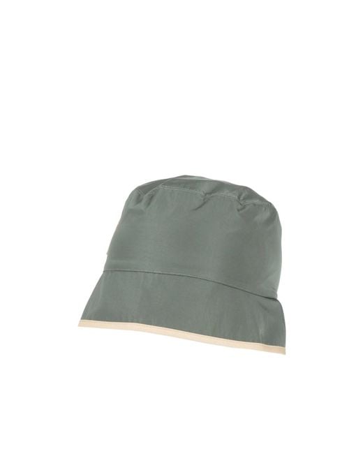 Weekend by Maxmara Green Plain Colour Hats