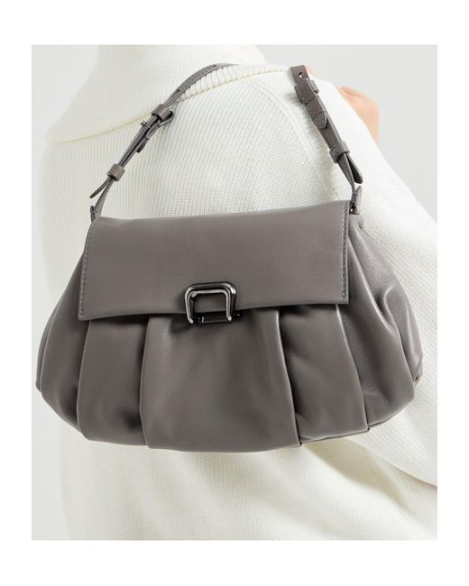 Brunello Cucinelli Gray Boule Bag