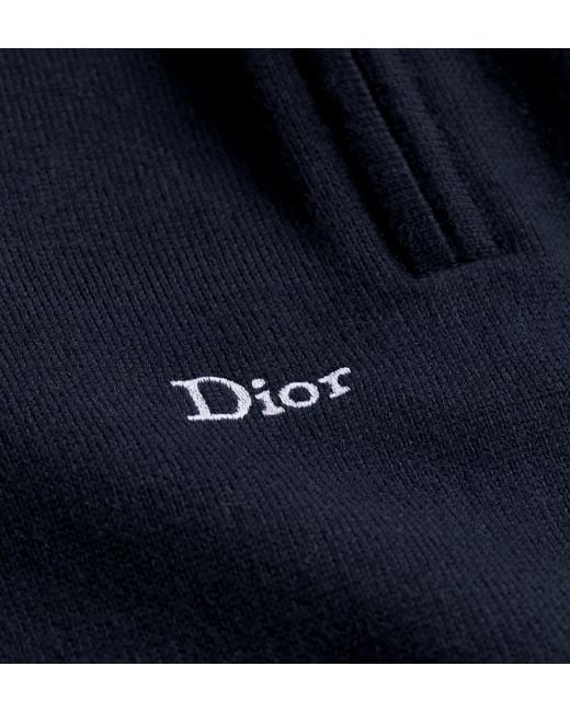 Dior Blue Oblique Track Pants for men