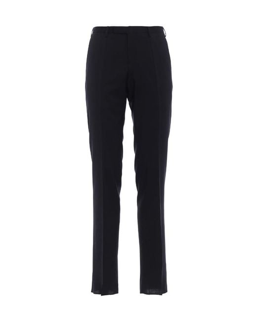 Emporio Armani Blue Logo Details Casual Pants for men