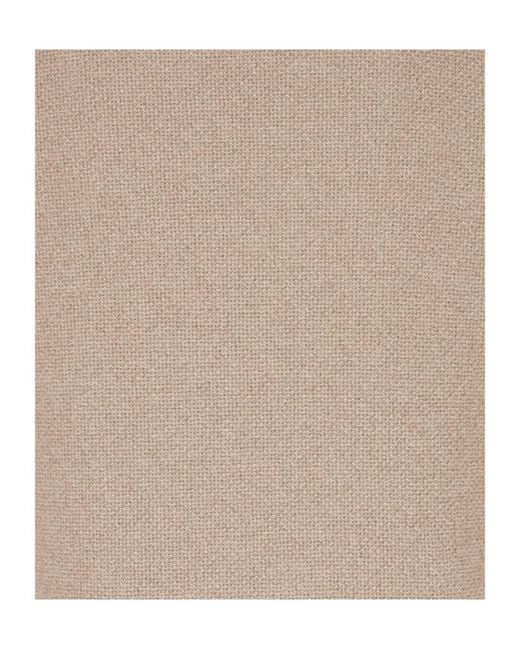 Fabiana Filippi Natural Crew Neck Knitwear