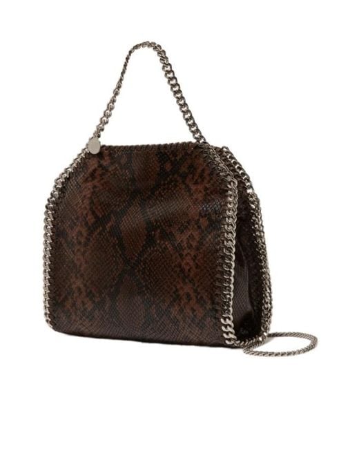 Stella McCartney Brown Falabella Mini Tote Bag