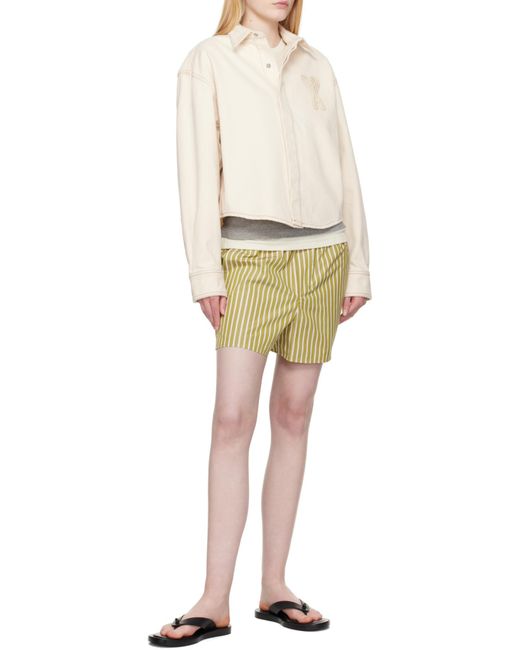 AMI Natural 'Ami De Coeur' Overshirt