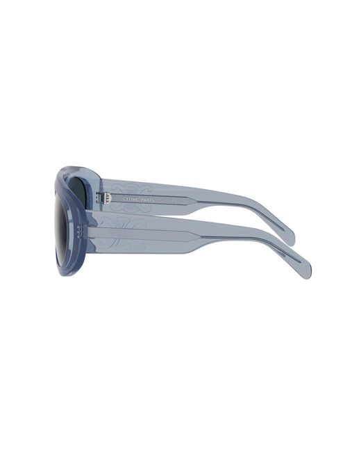Céline Blue Full-Rim Sunglasses for men