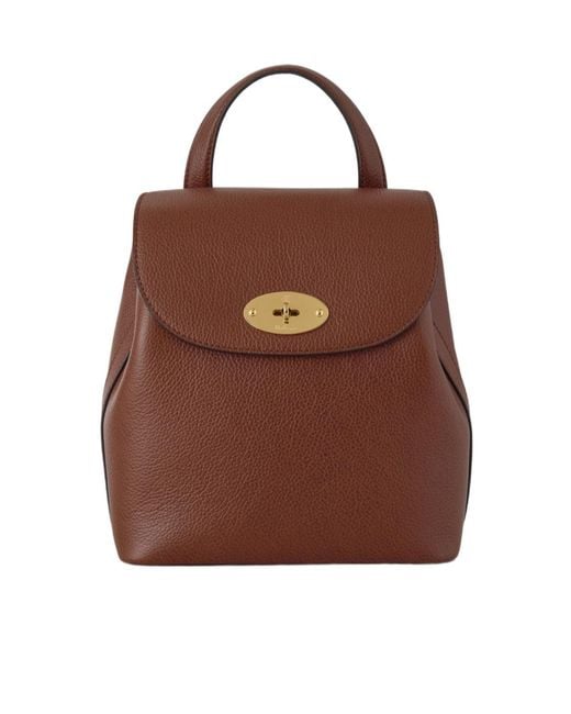 Mulberry Brown Mini Bayswater Backpack