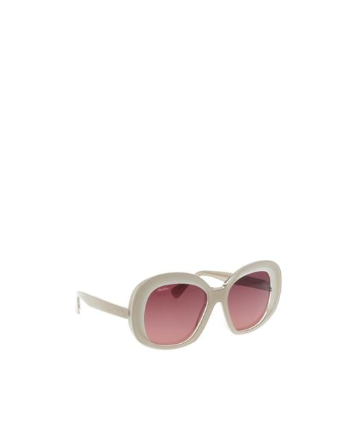 Max Mara Pink Butterfly Frame Sunglasses