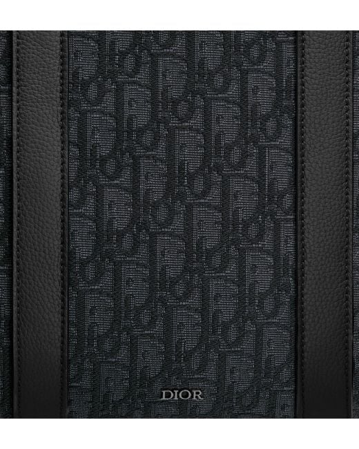 Dior Black Zipped Briefcase for men