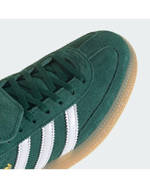 Adidas Originals Green Handball Spezial Low-Top Sneakers