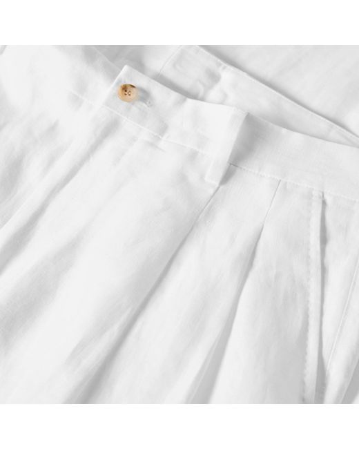 Dolce & Gabbana White Loose Long Pants for men