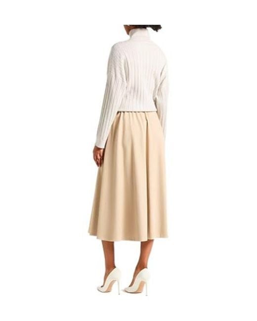 Brunello Cucinelli Natural Solidcolor Thick Cashmere Turtleneck Sweater