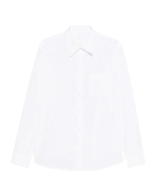 A.P.C. White Pocket Shirt for men