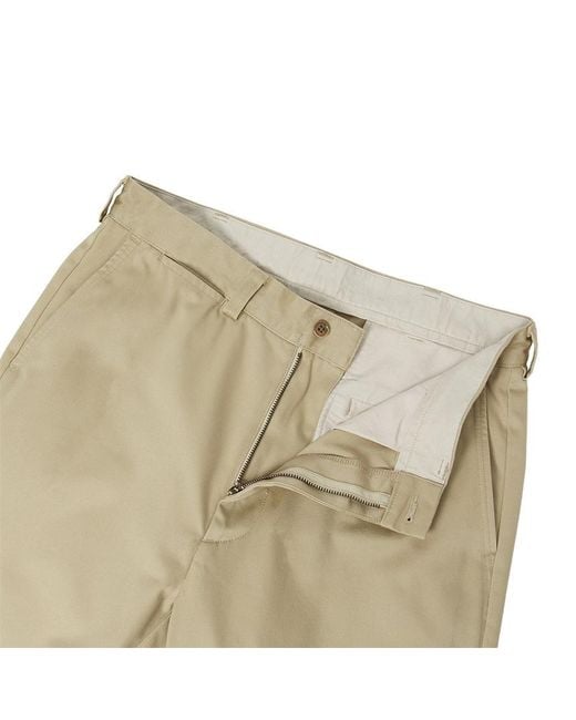 Nanamica Natural Wide Straight-Leg Chino Pants for men
