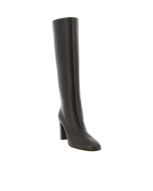 Gianvito Rossi Black Varenne Boots