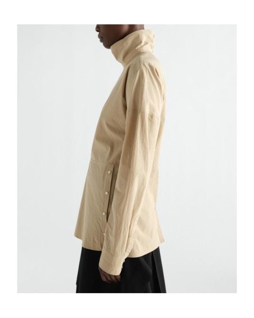 Lemaire Natural Press-Stud Bib Top