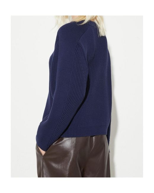 MAX&Co. Blue Long-Sleeved Knitwear
