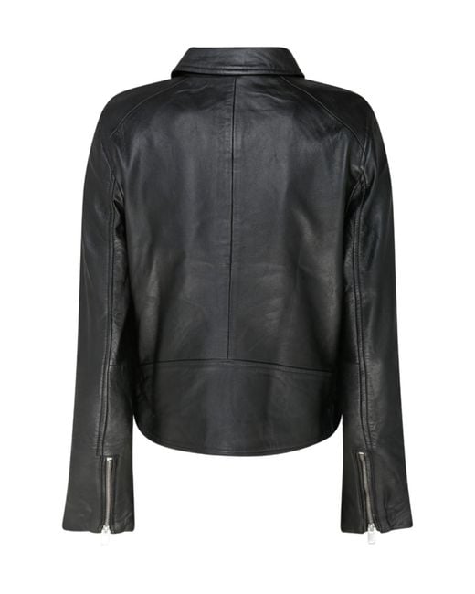 SELECTED Black Leather Jacket
