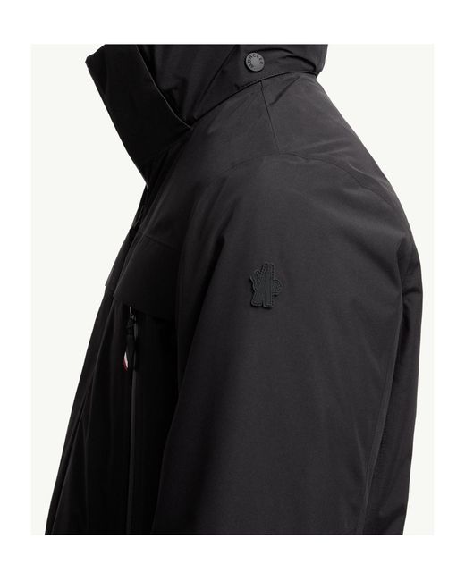 Moncler Black Balmhorn Hooded Gore-Tex Insulated Ski Jacket for men