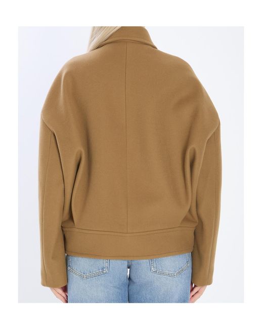 Céline Natural Long-Sleeved Casual Jacket