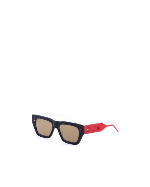 Thom Browne Multicolor Geometric Frame Sunglasses for men